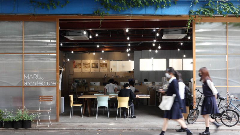 Uenosakuragi 办公室，日本，MARU。architecture