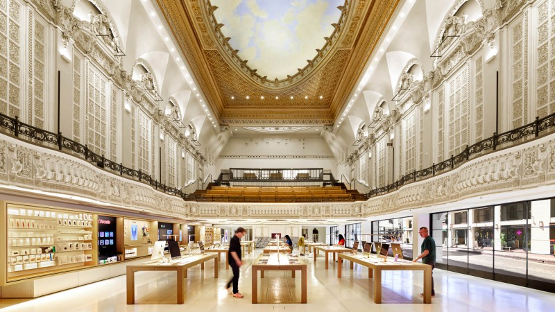 苹果大厦剧院 ，洛杉矶，Foster + Partners