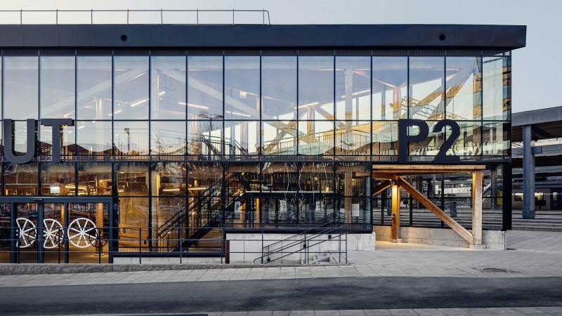 自行车车库，瑞典， Tengbom