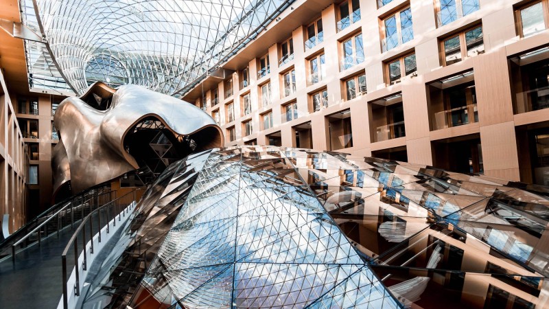 DZ 银行大楼，柏林， Gehry Partners