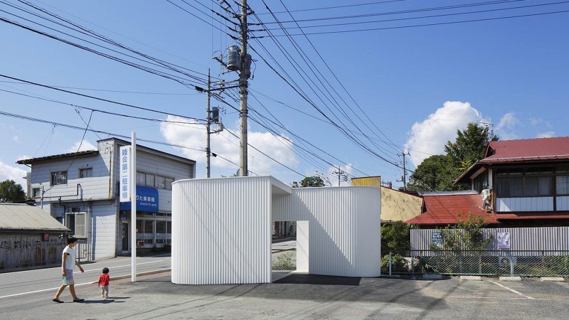 Isemachi公共洗手间，日本， Kubo Tsushima Architects