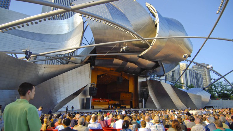 Jay Pritzker馆，美国， Gehry Partners