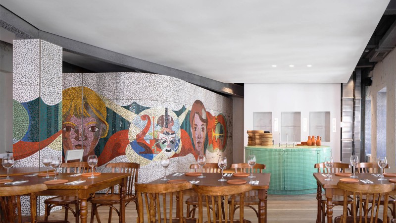 Khachapuri & Wine 餐厅，莫斯科，Pravda Bureau & Elena Lokastova