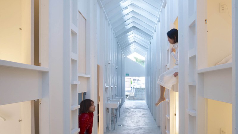 Koyasan 胶囊旅馆，日本， Alphaville Architects