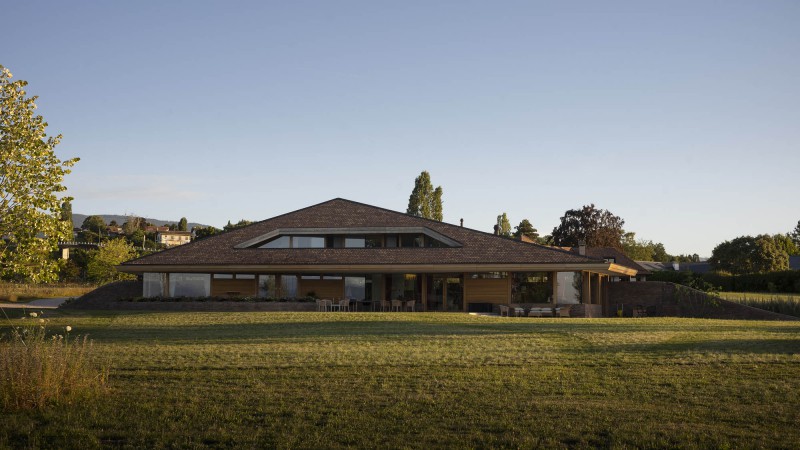 湖畔之家，瑞士，FdMP Architectes