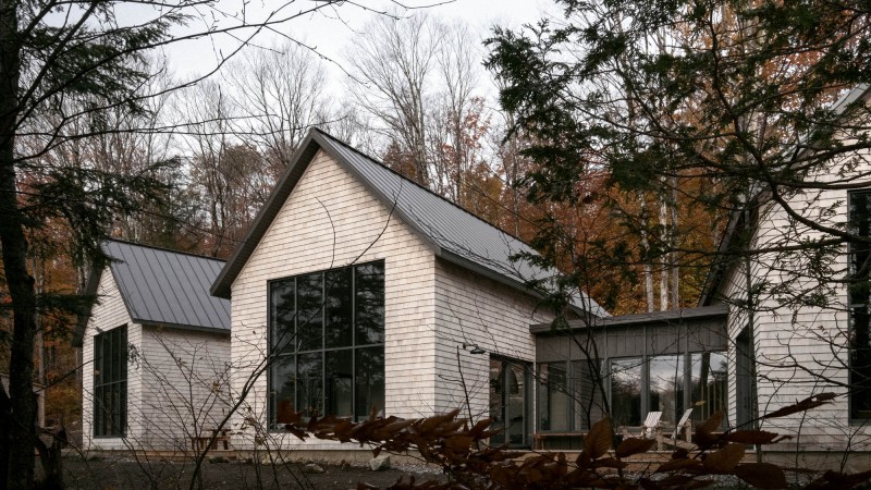 Les Voisines小木屋 ，加拿大， APPAREIL architecture