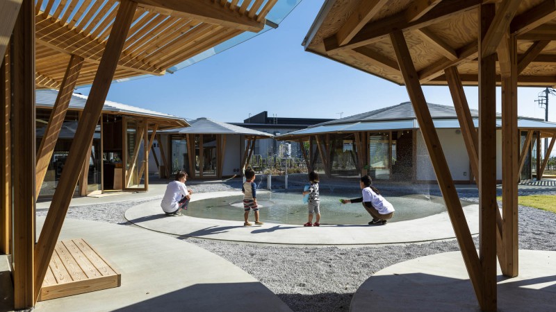 MUKU托儿所  ，日本，Tezuka Architects