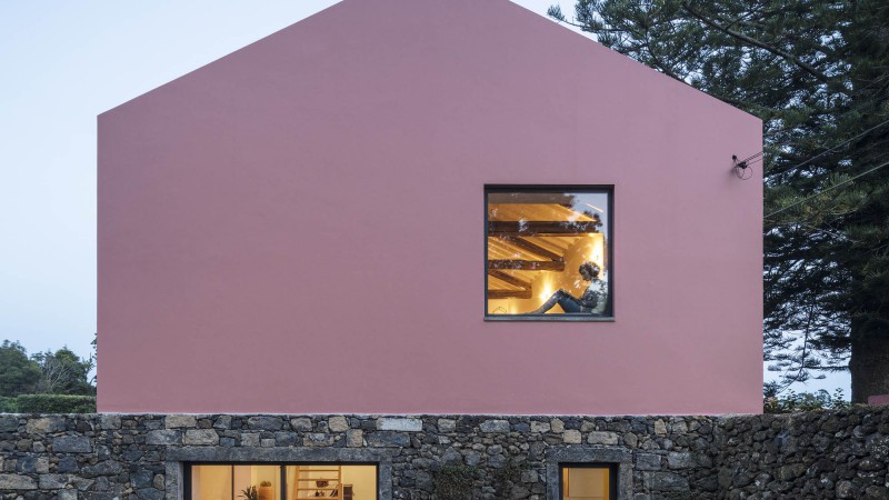 粉红之家，葡萄牙，Mezzo Atelier