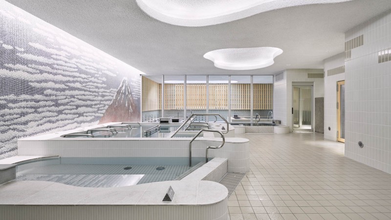 Ryogoku Yuya Edoyu Spa，日本，Kubo Tsushima Architects