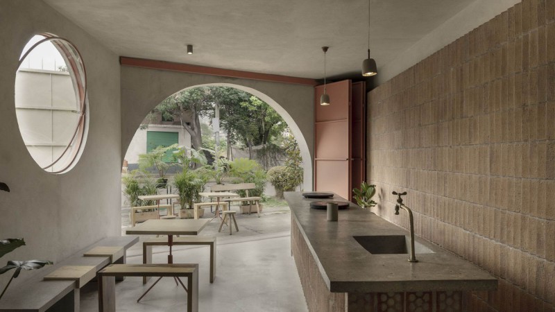 Meloso 餐厅，墨西哥，  t-unoauno & arqaz arquitectura