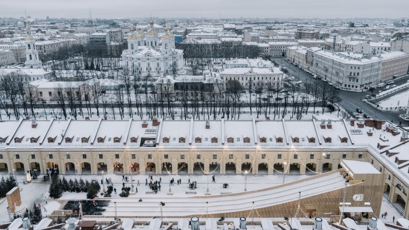 Nikolsky Rows 公共空间，圣彼得堡，KATARSIS ab