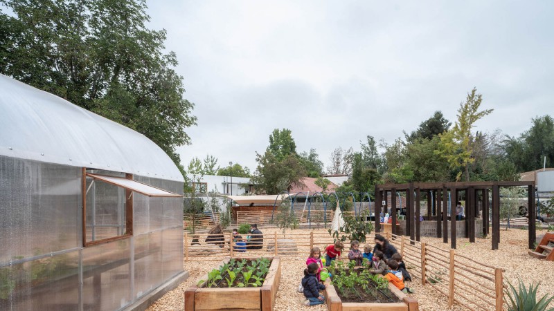 Ombú Afuera 幼儿园，智利，  Andrés Zegers Arquitecto & Lirio Paisaje