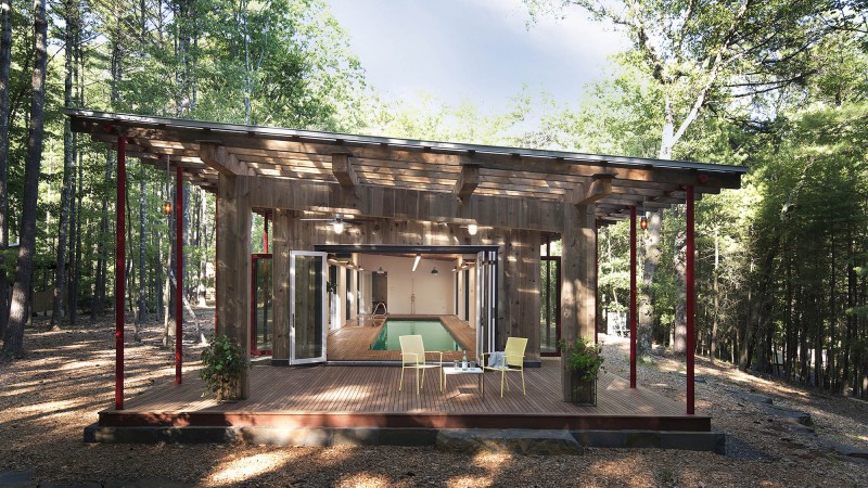 泳池之家，美国，North River Architecture & Planning