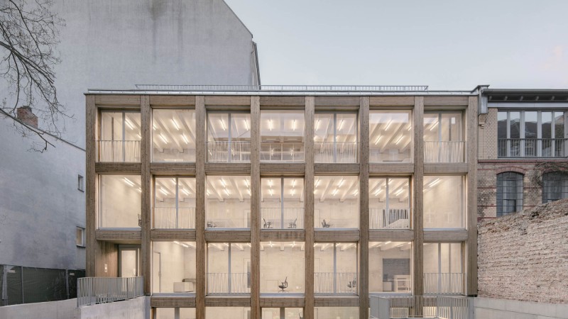 Remise Immanuelkirchstrasse 工作空间 ，柏林， JWA Berlin & Ralf Wilkening Architect
