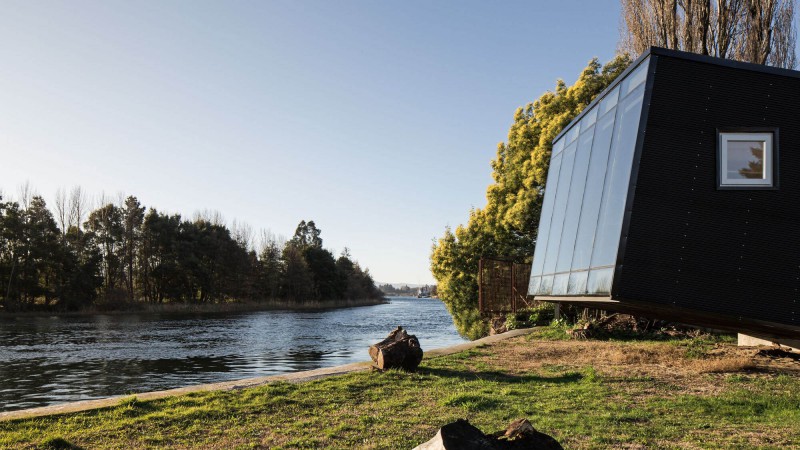 河畔小屋，智利，Arce&Westermeier