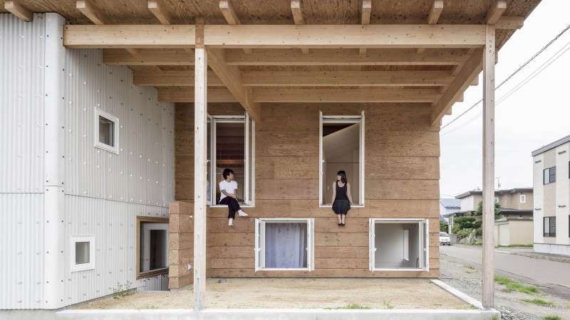 Roof and Rectangular之家，日本，Jun Igarashi Architects