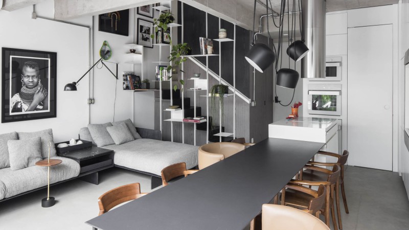 独特的公寓，巴西，flipê arquitetura