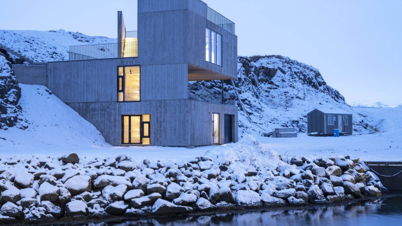 游客中心 ，冰岛，Andersen & Sigurdsson Architects