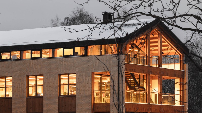 木制办公室，俄罗斯，AB CHVOYA