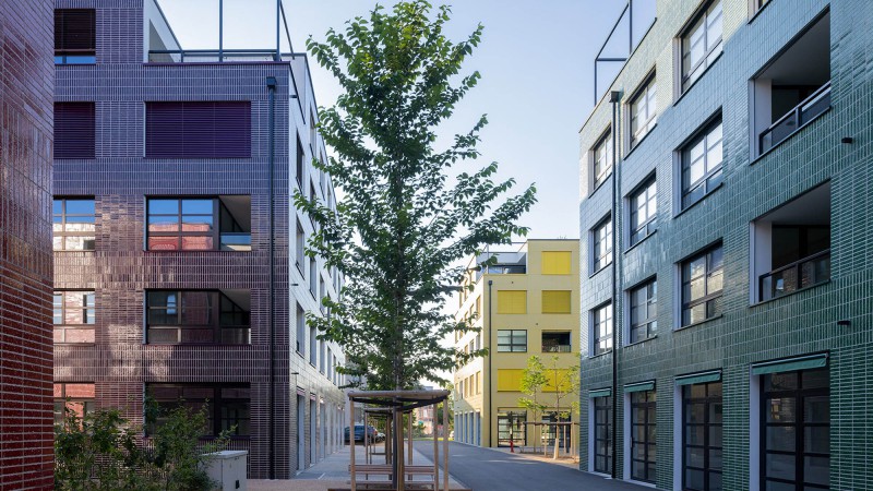 Aux Entrepôts 住房，瑞士，HHF Architects