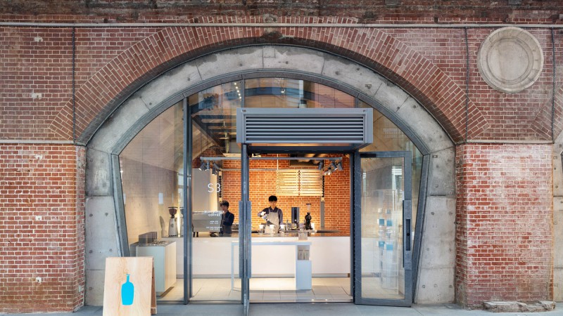 Blue Bottle Coffee神田万世桥店，日本，Schemata Architects