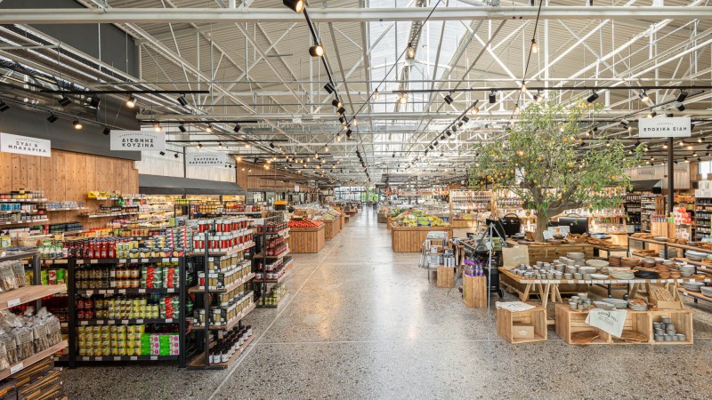 Ergon Agora East超级市场，希腊，Urban Soul Project