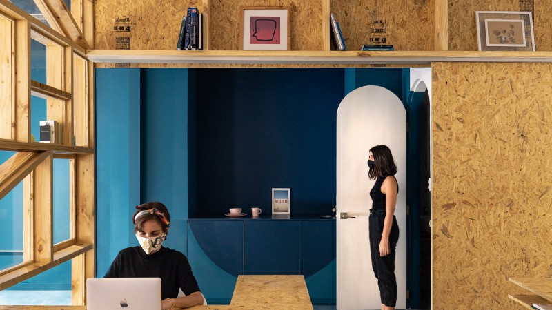 Fibras Orientadas 办公室，厄瓜多尔，Juan Alberto Andrade & María José Vascones