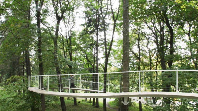 森林小径，爱沙尼亚，Transsolar & Tetsuo Kondo Architects