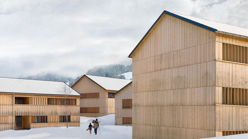 Fuchsegg Lodge 酒店，奥地利，Ludescher + Lutz Architekten