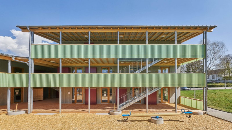 Furtwis 住房，瑞士，baubüro in situ