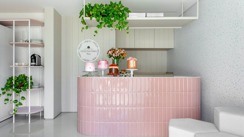 Gerusa Fran Doces甜品店，巴西， Studio Guilherme Garcia