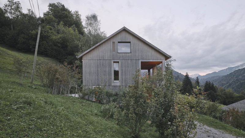 Hittisau住宅，奥地利，  KLUMPP + KLUMPP Architekten