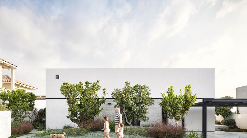 田野边的住宅，以色列， Jacobs-Yaniv Architects