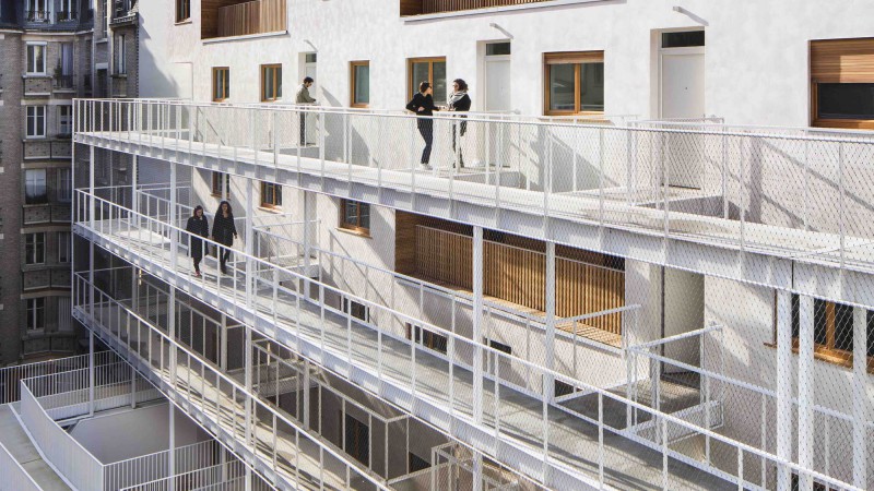 LESS公寓，法国，  AAVP Architecture