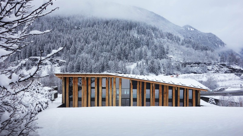 勃朗峰大本营，法国，  Kengo Kuma & Associates