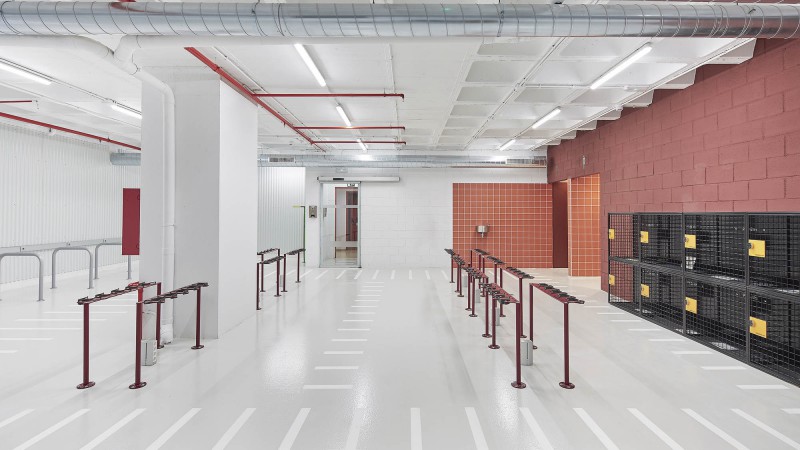 自行车和电动滑板车停车位，巴塞罗那，m2 arquitectas