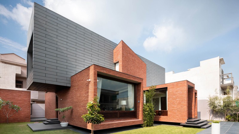 Sidhu 之家，印度，  Anudeep Bhandari & Associates