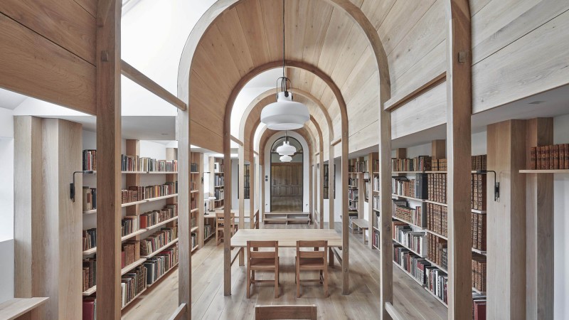 Stanbridge Mill图书馆，英国，  Crawshaw Architects