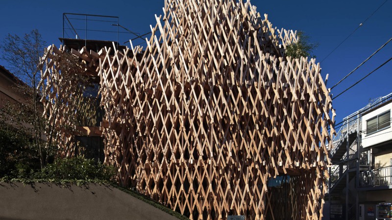 SunnyHills商店，日本， Kengo Kuma & Associates