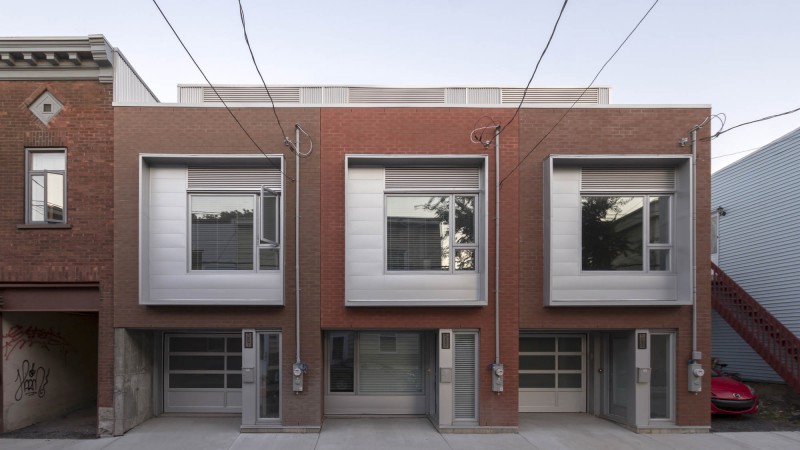 Triade 之家，加拿大，Quinzhee Architecture