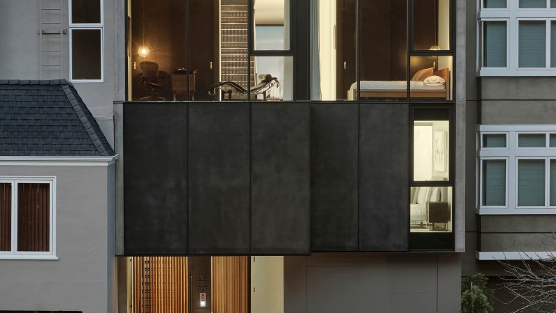 Twin Peaks 住宅，旧金山，Michael Hennessey Architecture