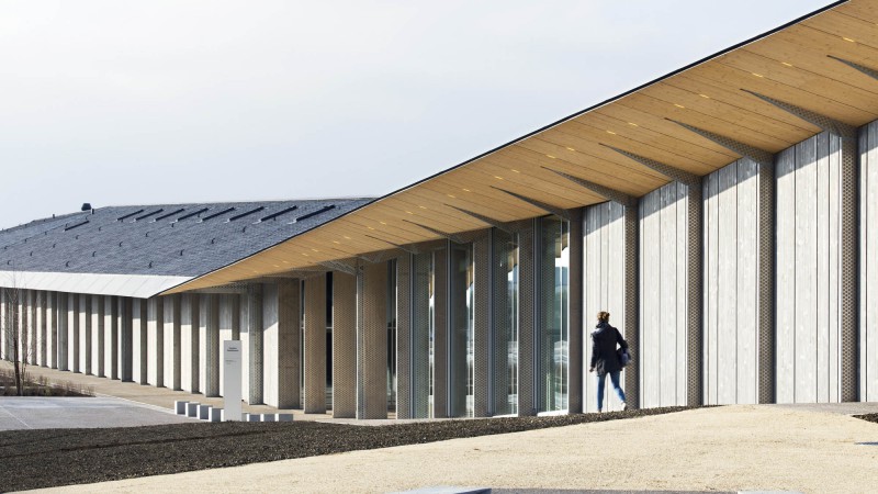 在一个屋檐下，瑞士，  Kengo Kuma & Associates
