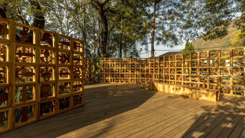 ṣiré (Xirê) 临时装置，巴西，Greco Design