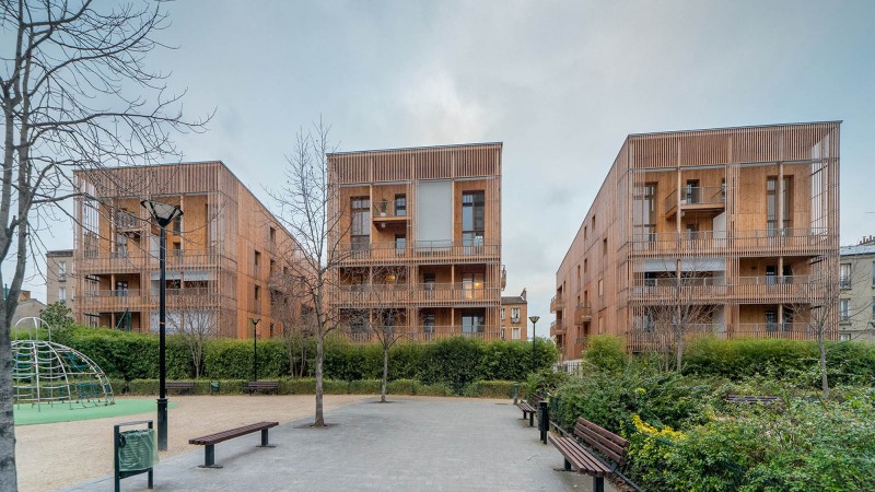 Auvry Barbusse 住房，法国， Tectône