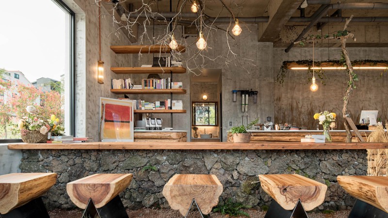Cafe that Resembles Jeju Island ，韩国， STARSIS