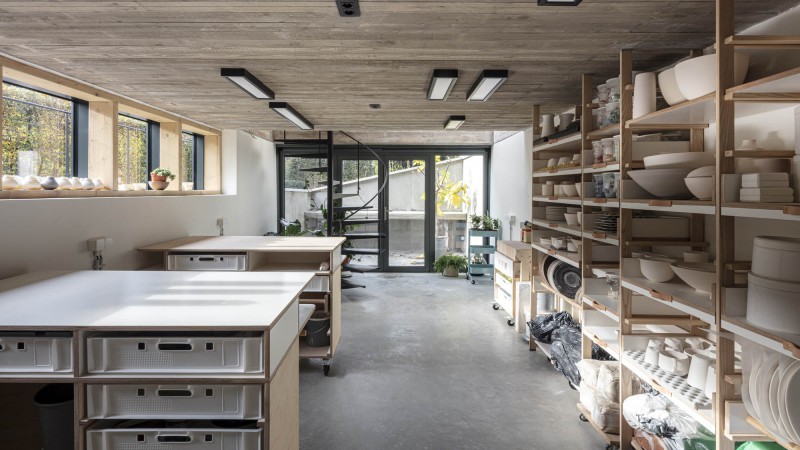 陶瓷工作室，比利时，Lava architecten