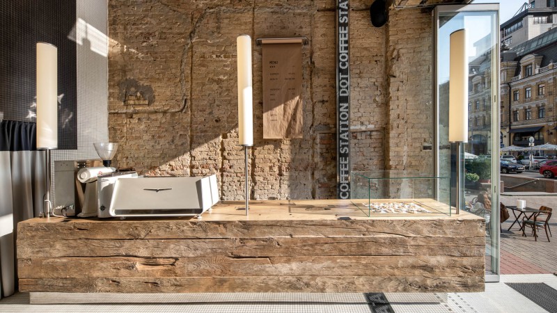 DOT 咖啡站 #1，乌克兰，  YOD Group