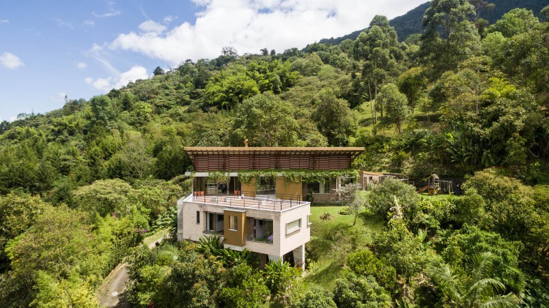 El Almendral 之家，哥伦比亚，ALSE Taller de Arquitectura & Luz Marina Restrepo Pérez