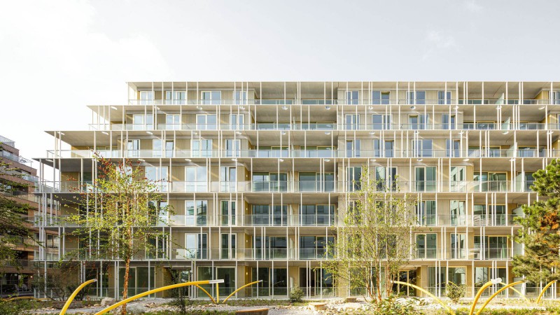 Floating Gardens 公寓，阿姆斯特丹，  Orange Architects