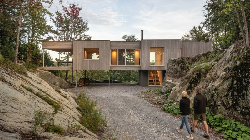 森林之家 I，加拿大，  Natalie Dionne Architecture